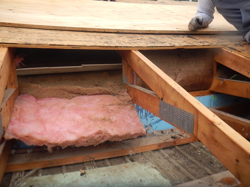 poor attic venting found by home inspector near jasper indiana