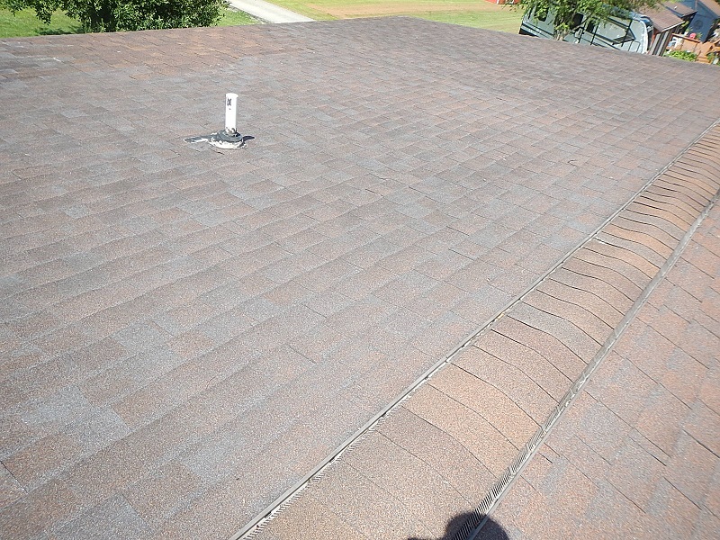 Major granular loss found by the home inspector while doing a home inspection in evansville indiana