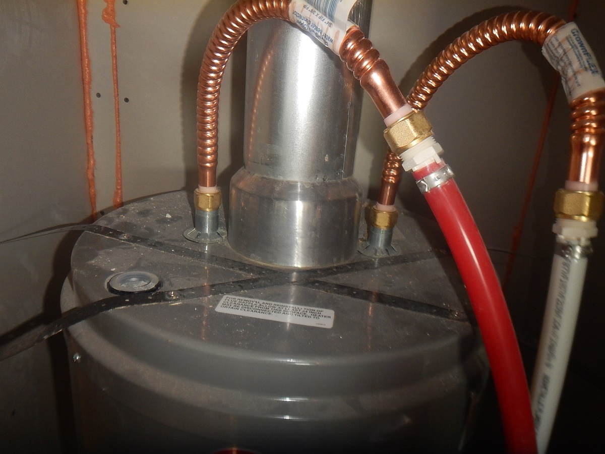 faulty draft hood found by the home inspector in newburgh indiana